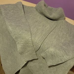 Pullover split vest sweater